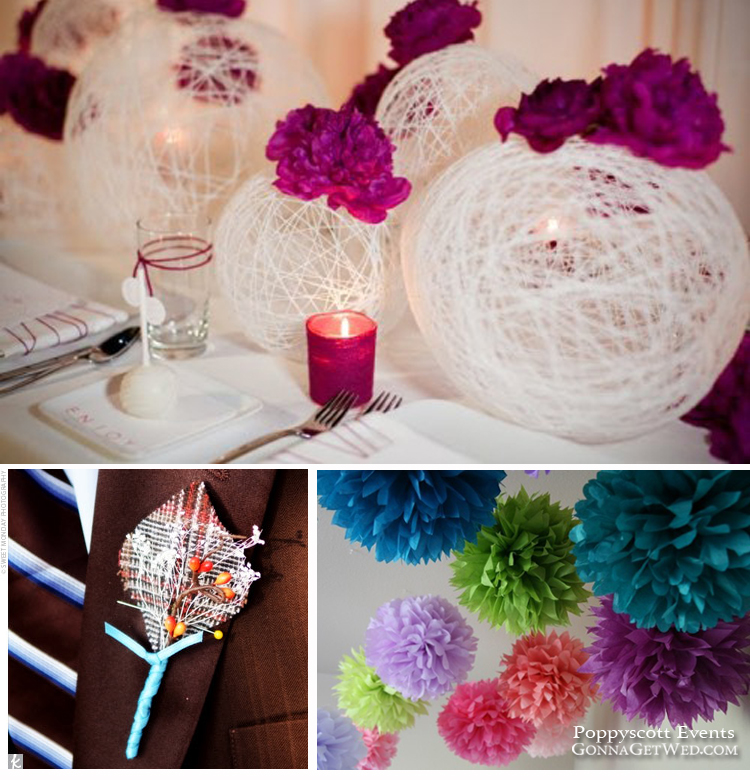 There are many DIY Do It Yourself wedding ideas out there